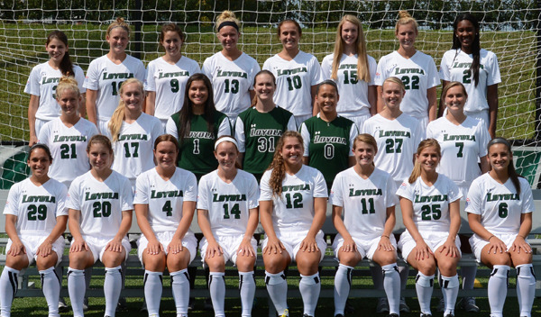 This is the Women's soccer team photo for 2014 fall season.