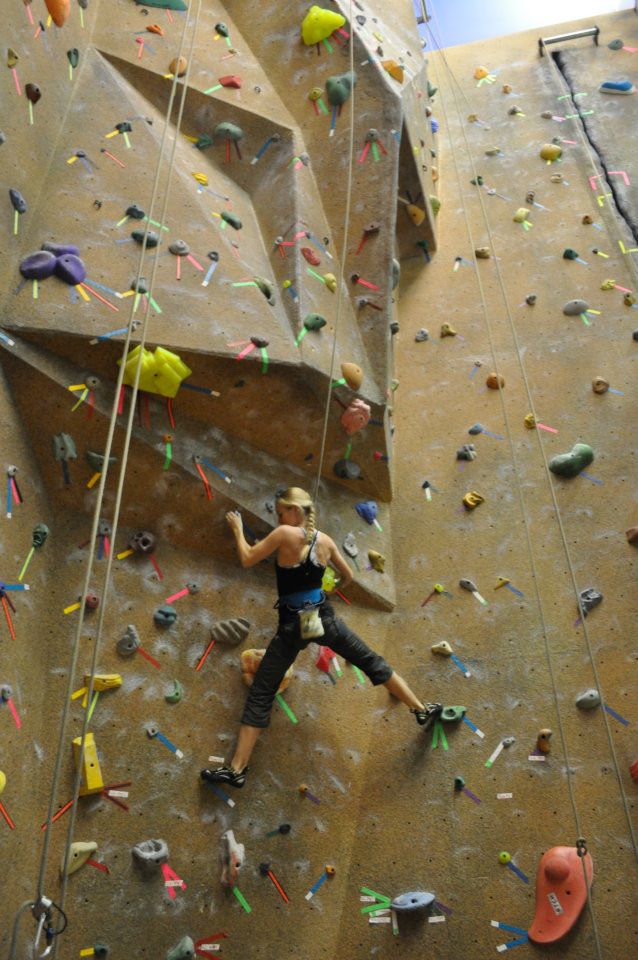 Loyola's Climbing Wall