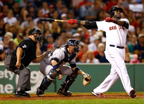 David Ortiz 'Big Papi'Hitting a homer