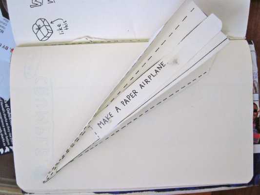 Wreck This Journal: Paper Airplane